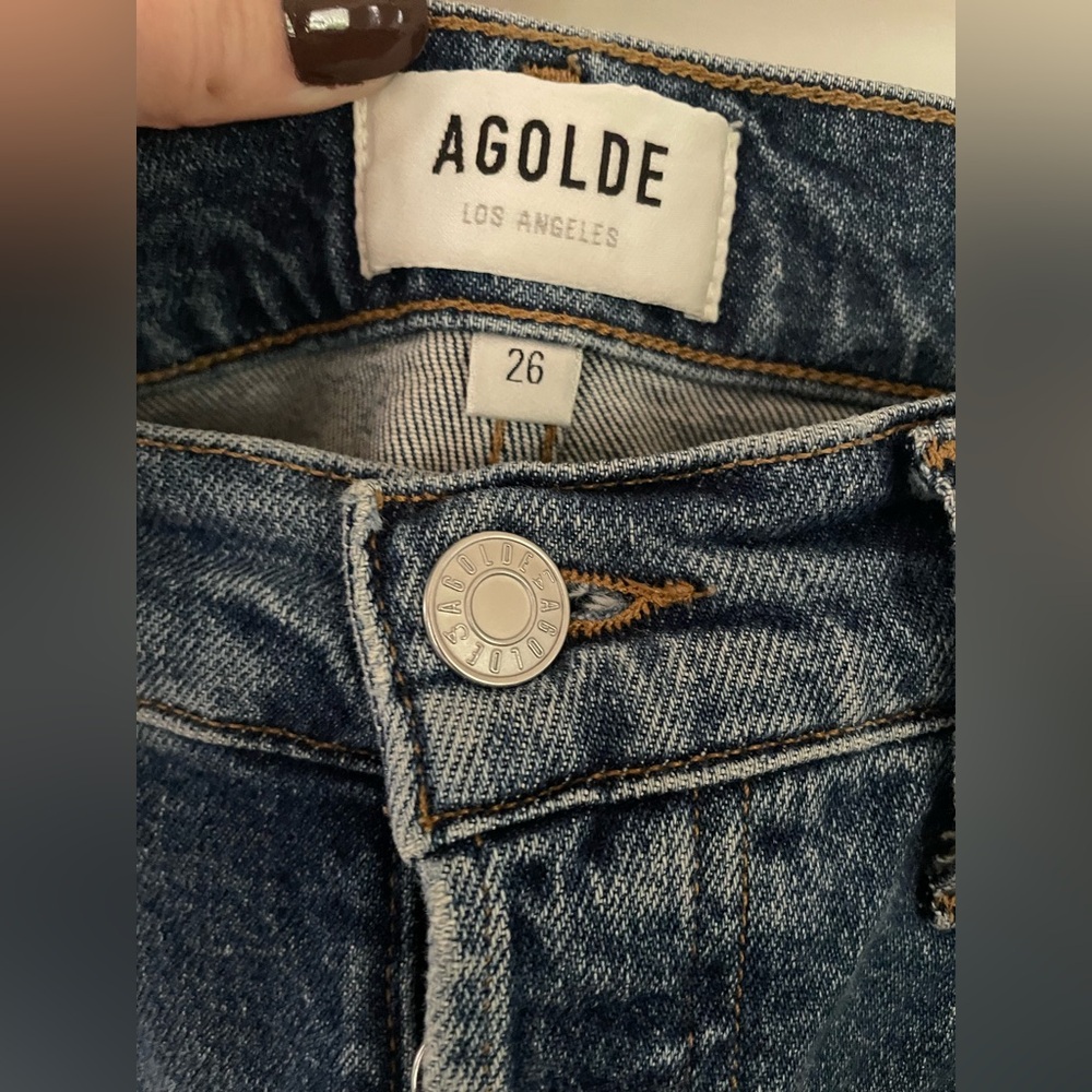 Agolde Riley Crop - Picture 4 of 5